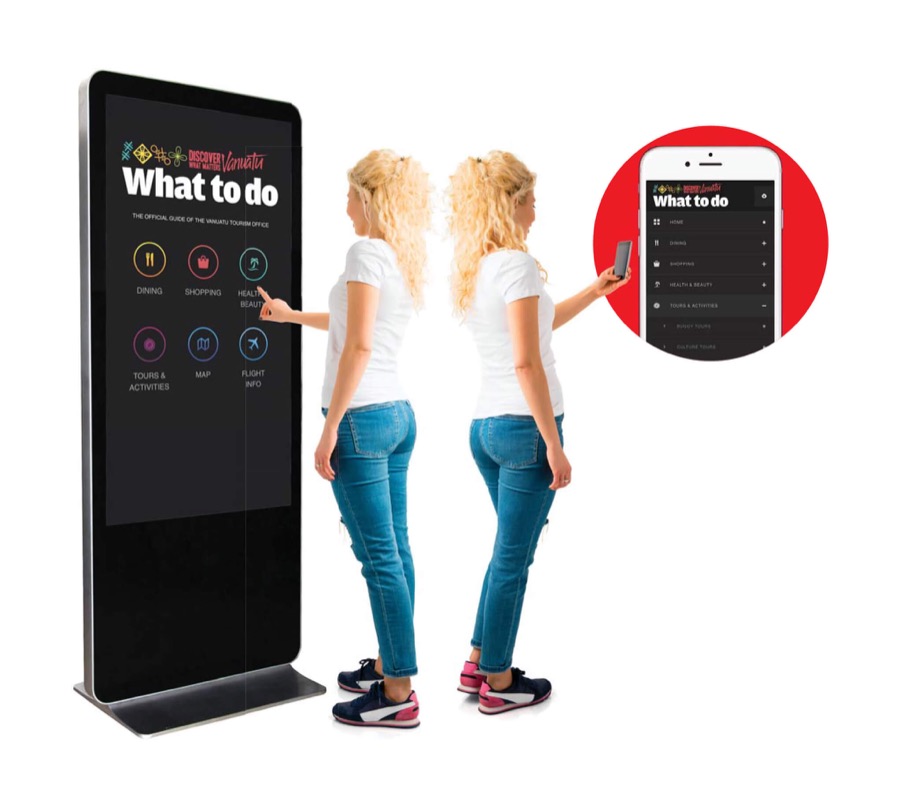 App & touchscreens